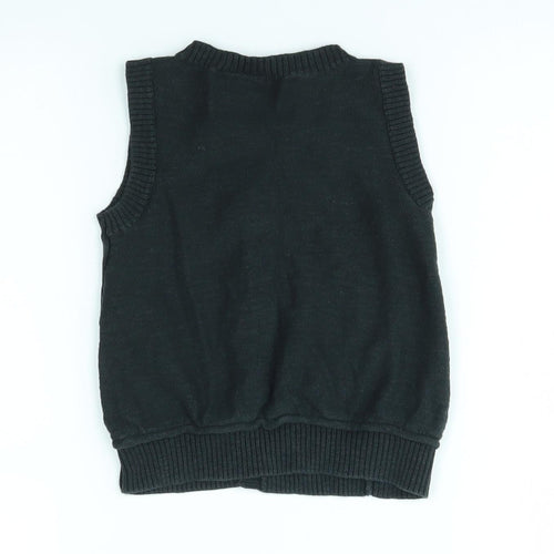 Fao Boys Grey   Cardigan Jumper Size 2 Years