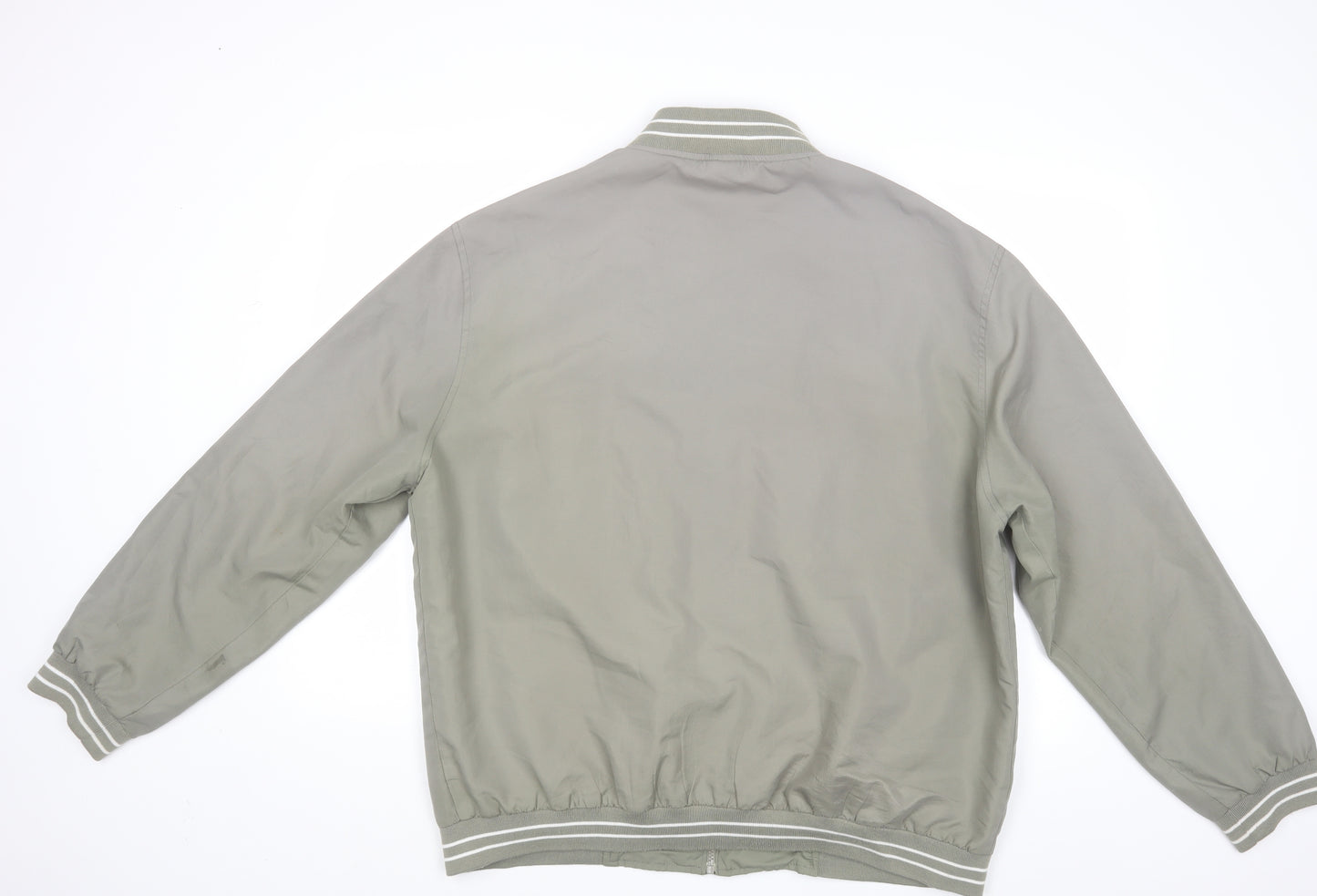 Greenwoods Mens Beige   Varsity Jacket Jacket Size XL