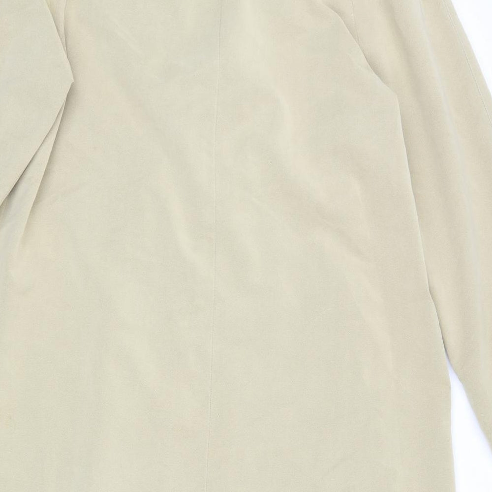 Dannimac Womens Beige   Trench Coat Coat Size XL