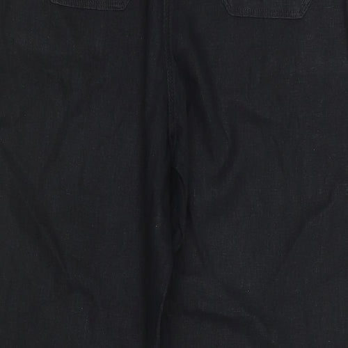 M&S Womens Black   Trousers  Size 16 L31 in