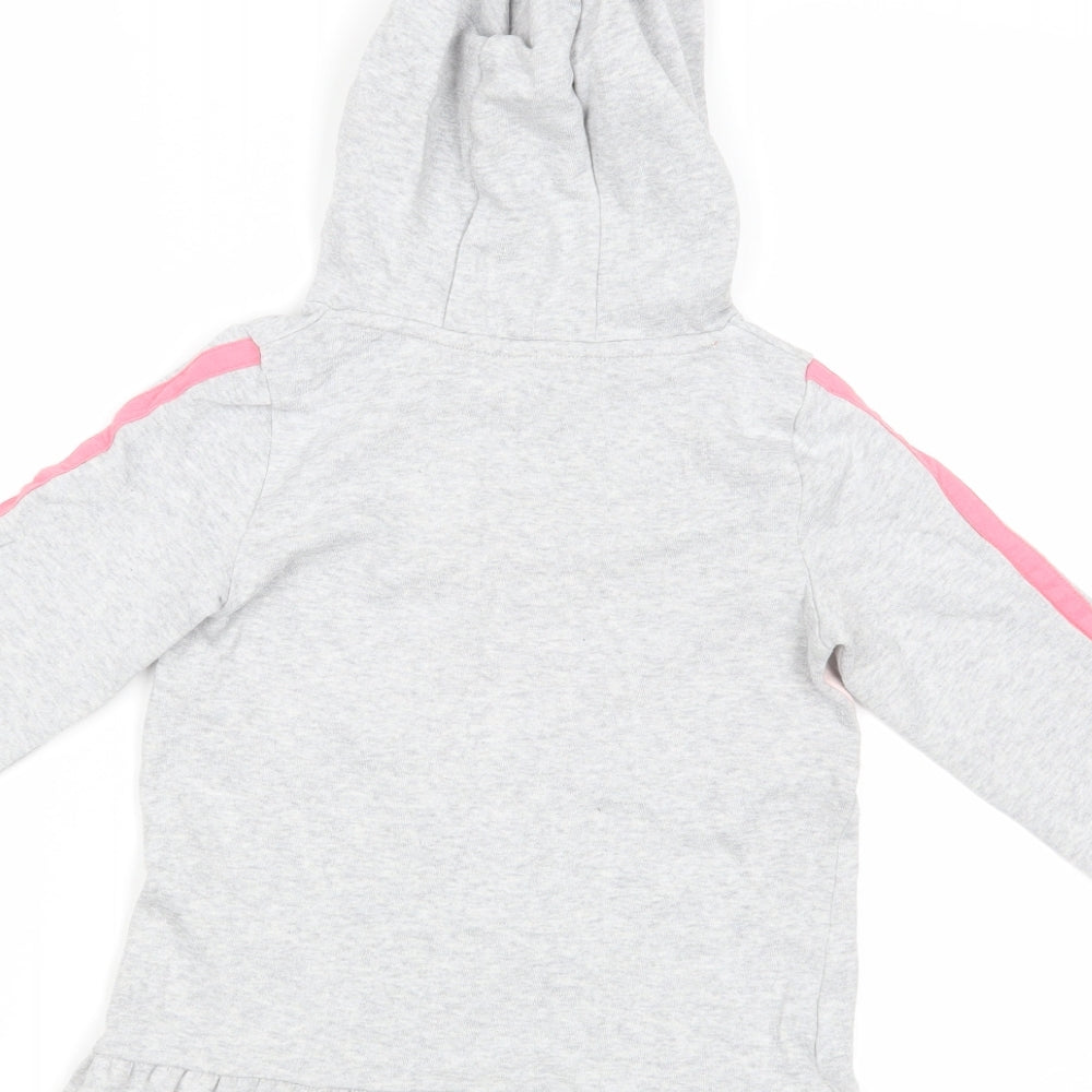 Disney Girls Grey   Pullover Hoodie Size 4-5 Years  - Minnie Mouse