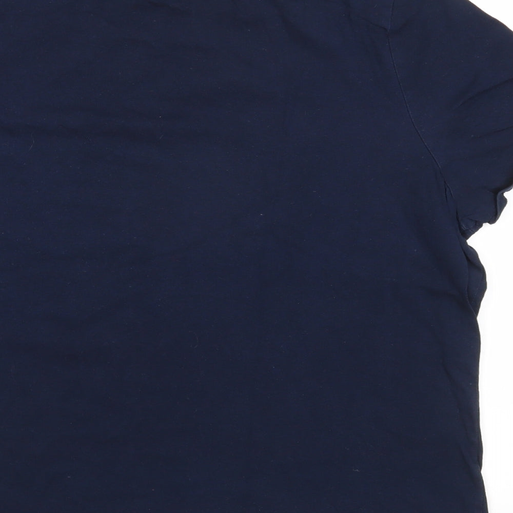Bonmarche Womens Blue   Basic T-Shirt Size 24  - Haute Couture