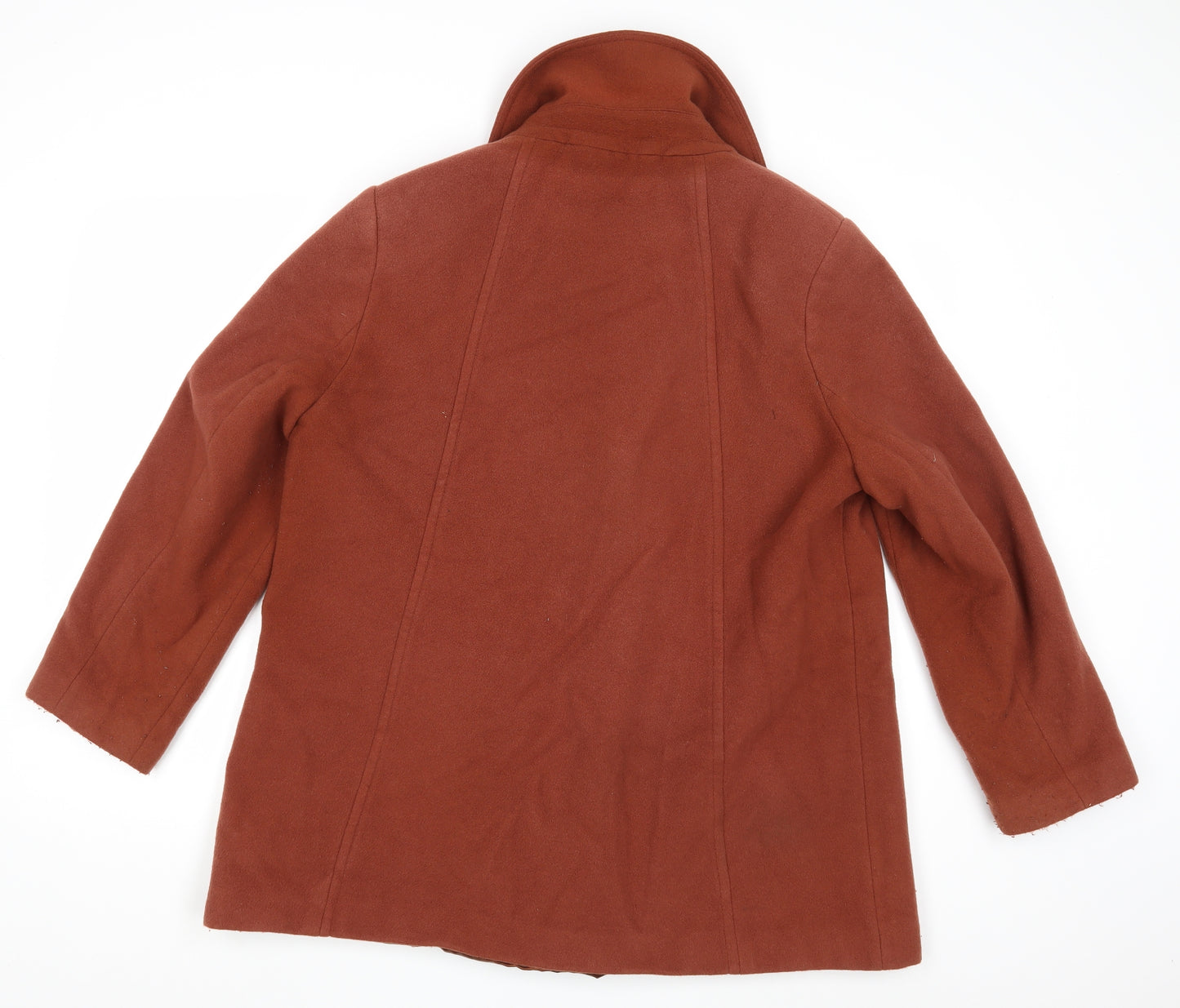 Eastex Womens Brown   Pea Coat Coat Size 16