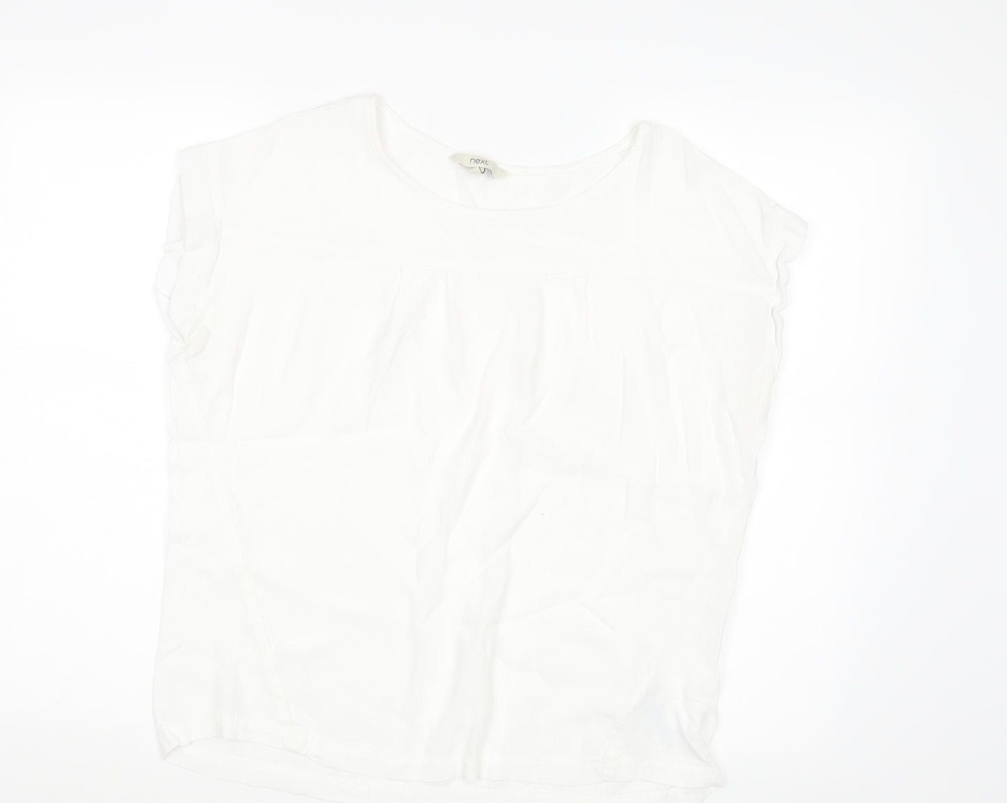 NEXT Womens White   Basic Blouse Size 16