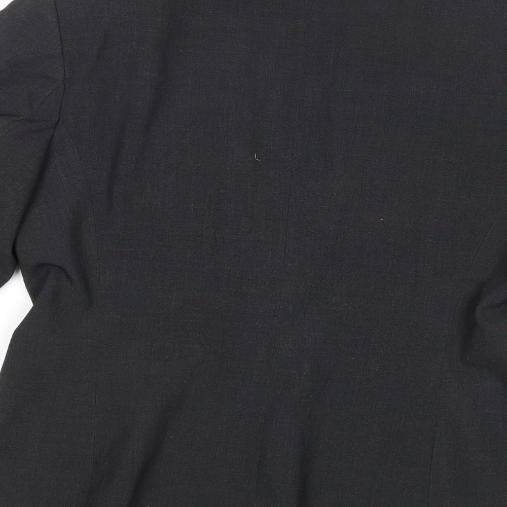 M&S Womens Grey   Jacket Blazer Size 12