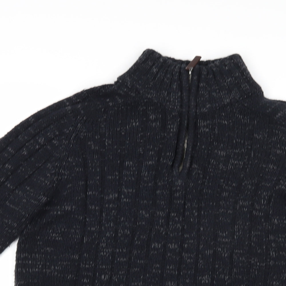 Matalan Mens Black   Pullover Jumper Size S