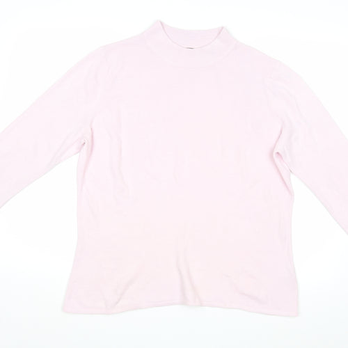 Bonmarche Womens Pink   Pullover Jumper Size L