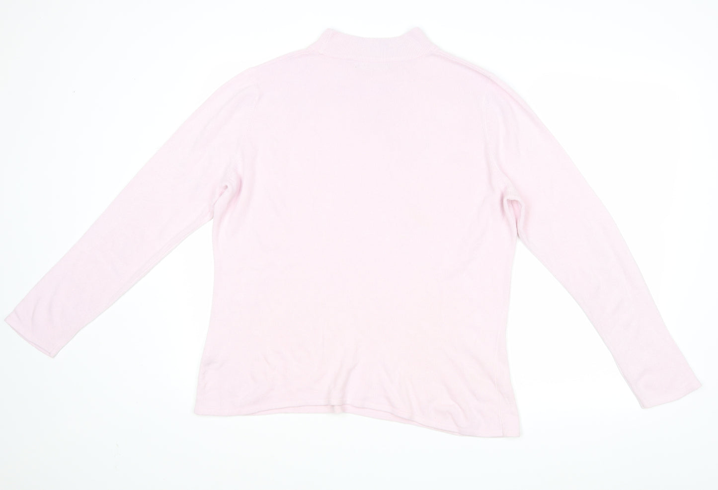Bonmarche Womens Pink   Pullover Jumper Size L
