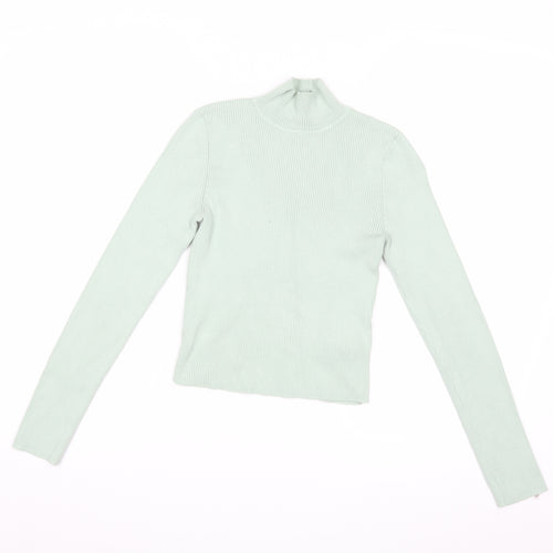 H&M Womens Green   Pullover Jumper Size S