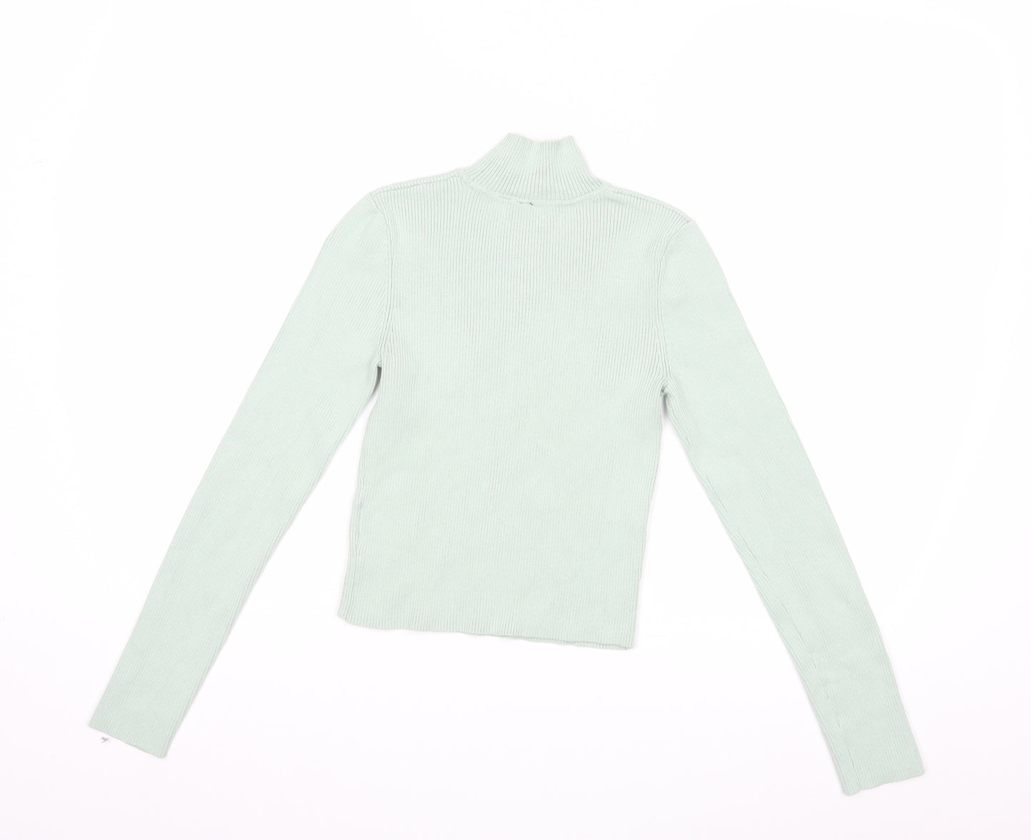 H&M Womens Green   Pullover Jumper Size S