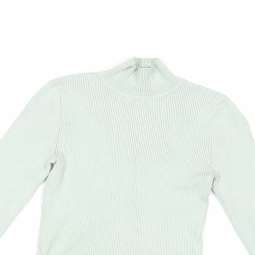 H&M Womens Green   Pullover Jumper Size S