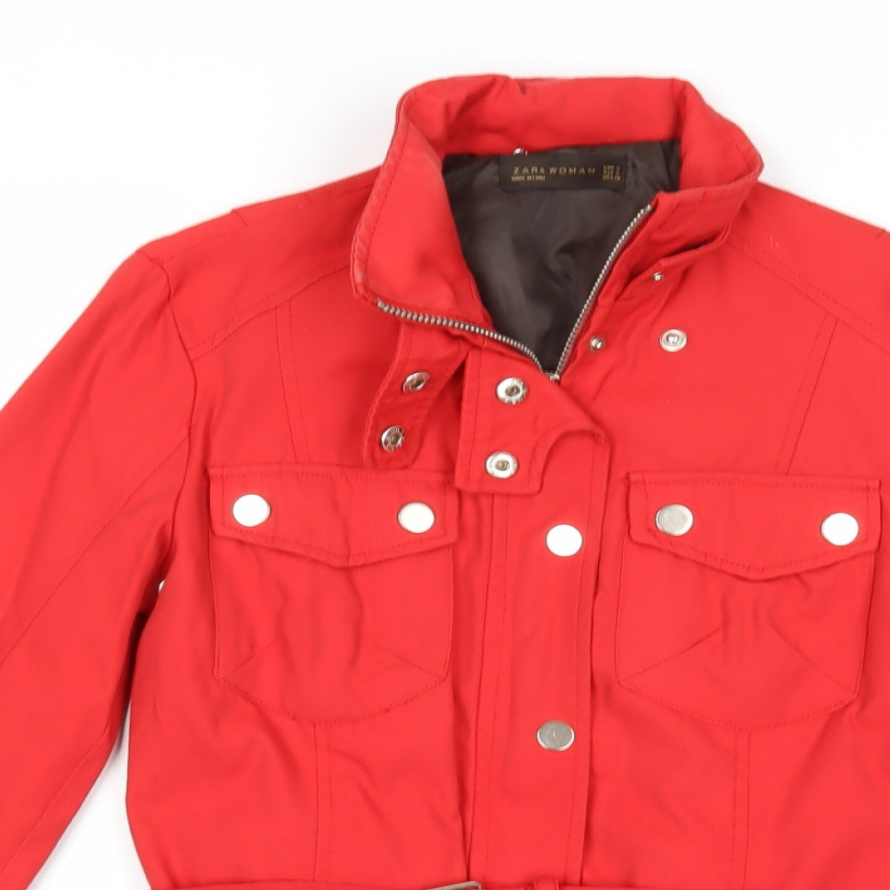 Zara Womens Red   Jacket  Size S
