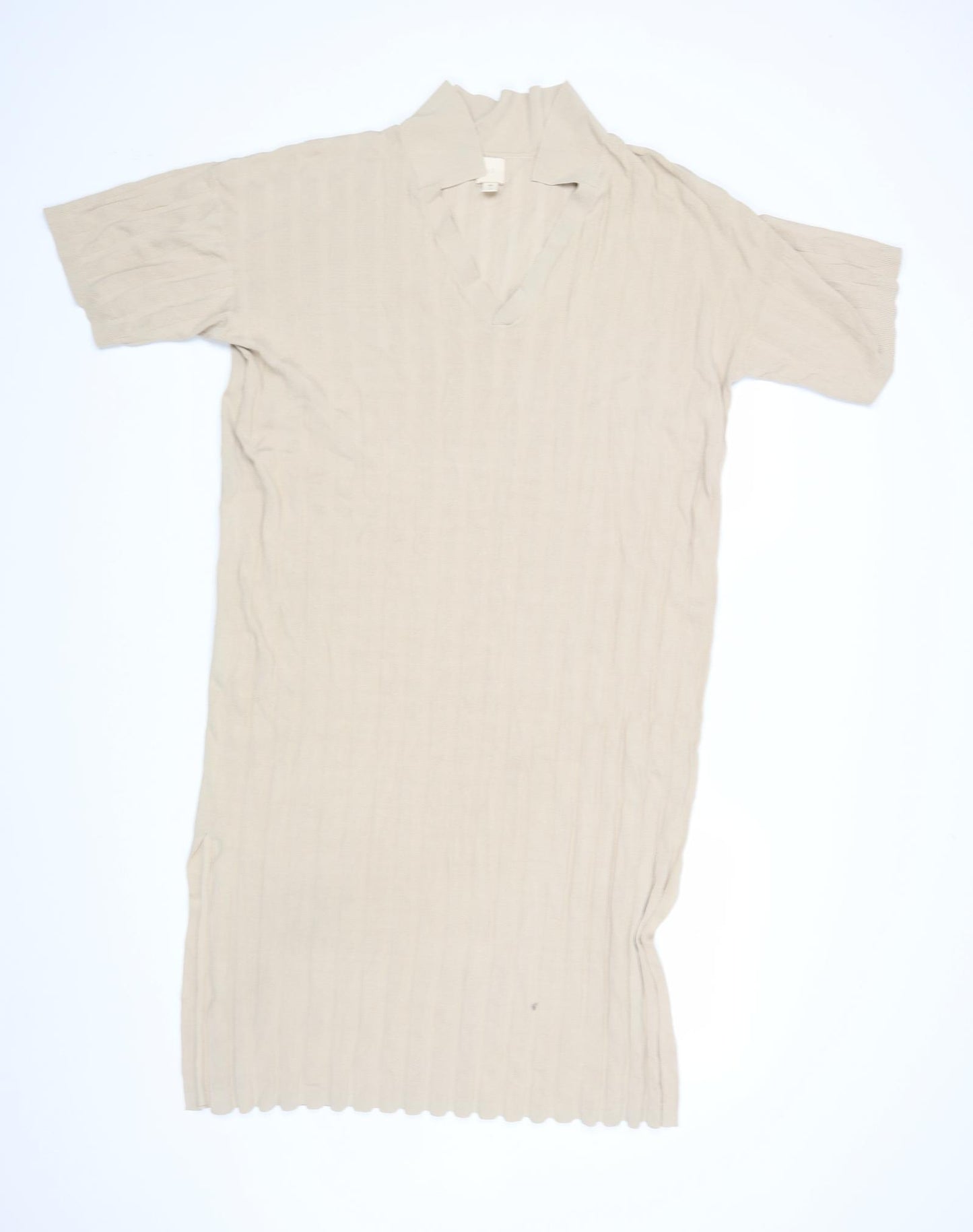 H&M Womens Beige   Jumper Dress  Size L