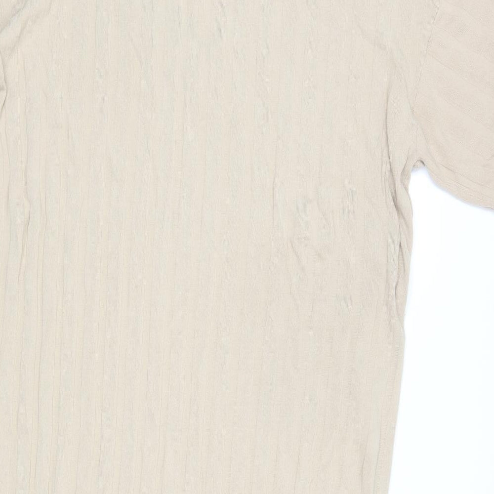 H&M Womens Beige   Jumper Dress  Size L