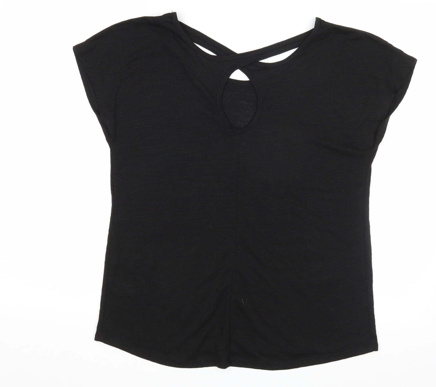 Matalan Womens Black   Basic T-Shirt Size M