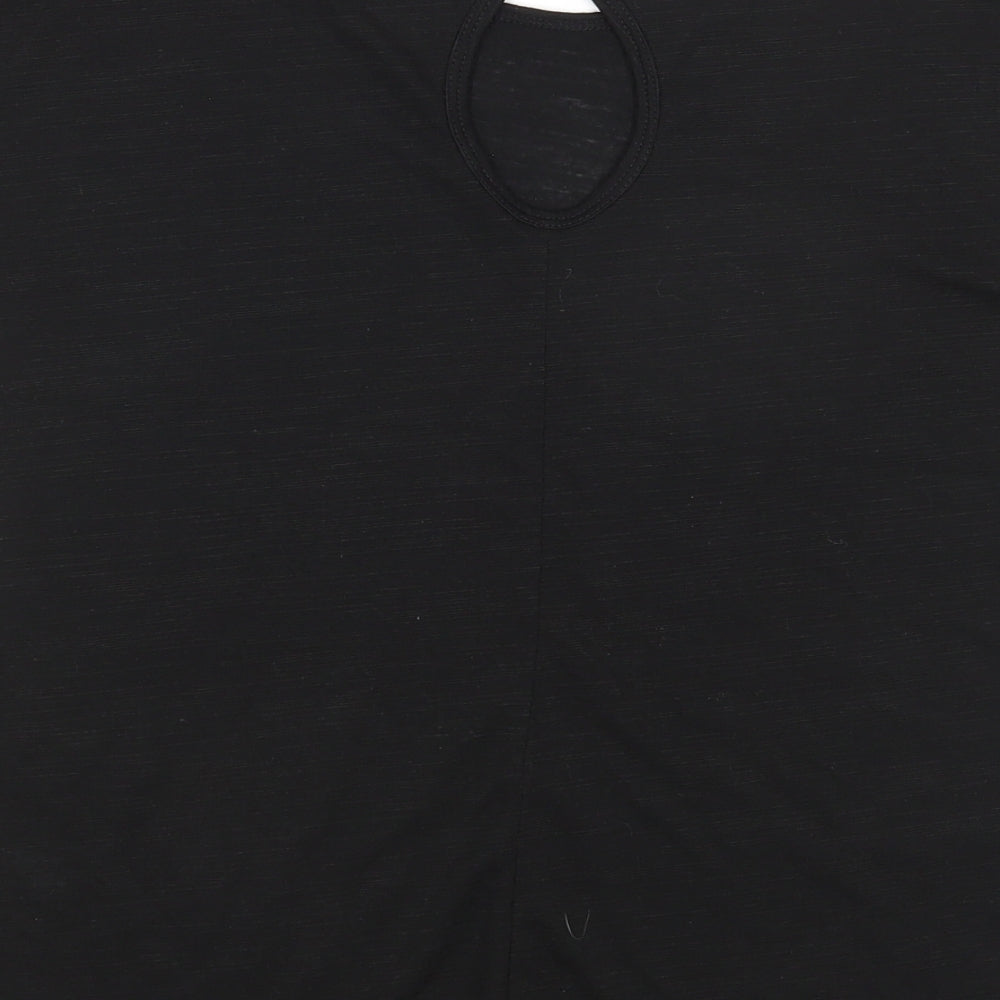 Matalan Womens Black   Basic T-Shirt Size M