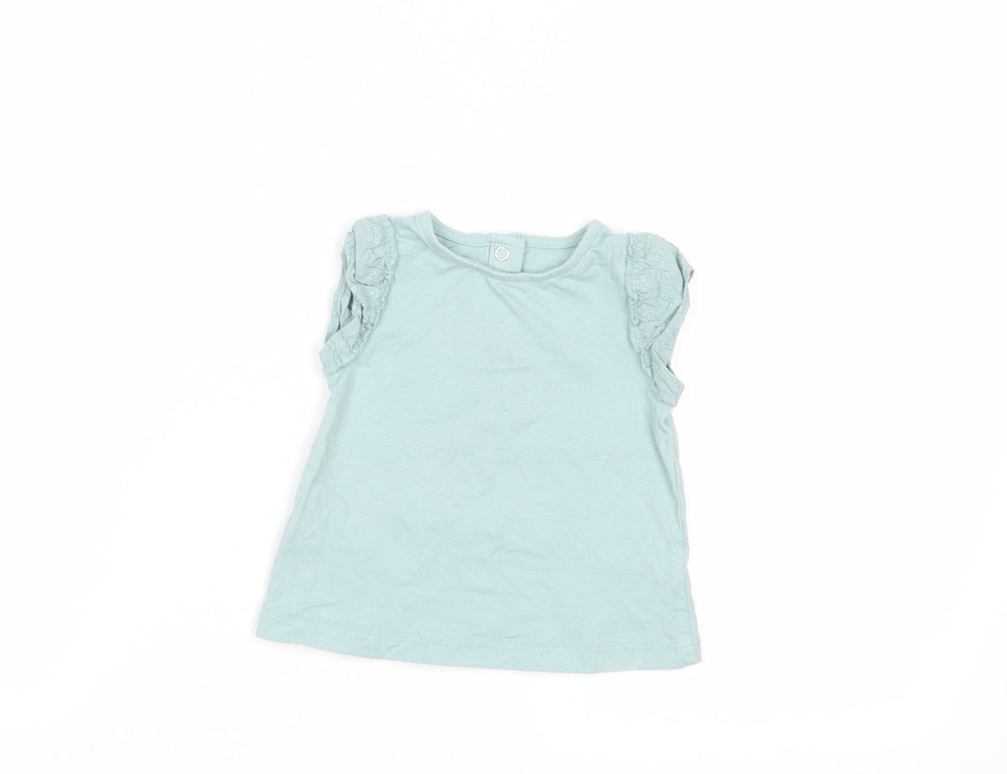 TU Baby Green   Basic Blouse Size 3-6 Months