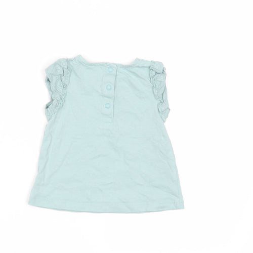 TU Baby Green   Basic Blouse Size 3-6 Months
