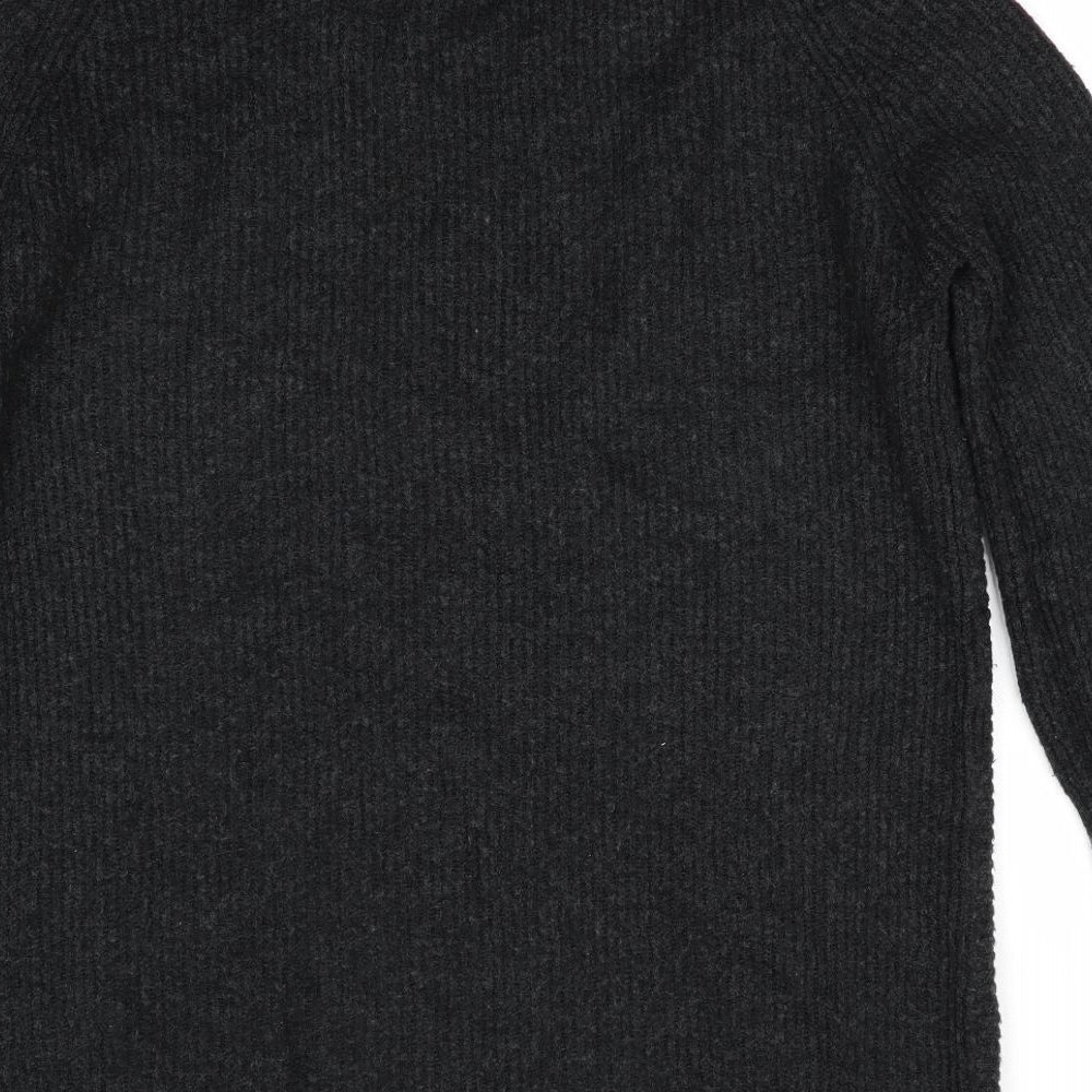 Florence and Fred Womens Black   Pullover Jumper Size 8  - Longline Jumper