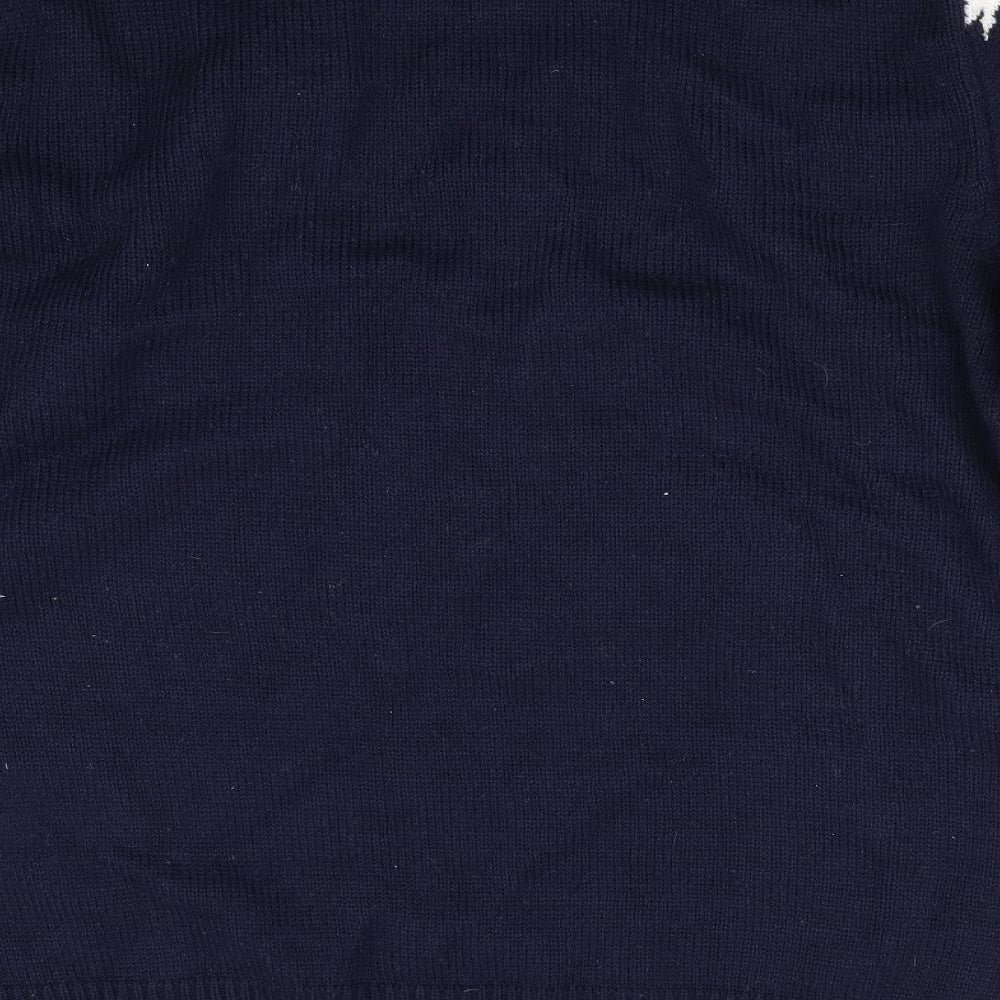 Cedar Wood State Mens Blue   Pullover Jumper Size M  - chrismas jumper
