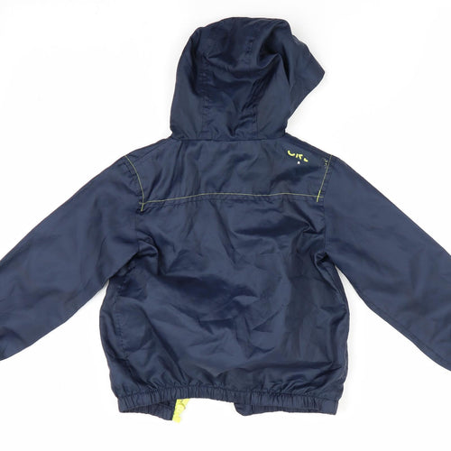 Urban Rascals Boys Blue   Parka Coat Size 3-4 Years