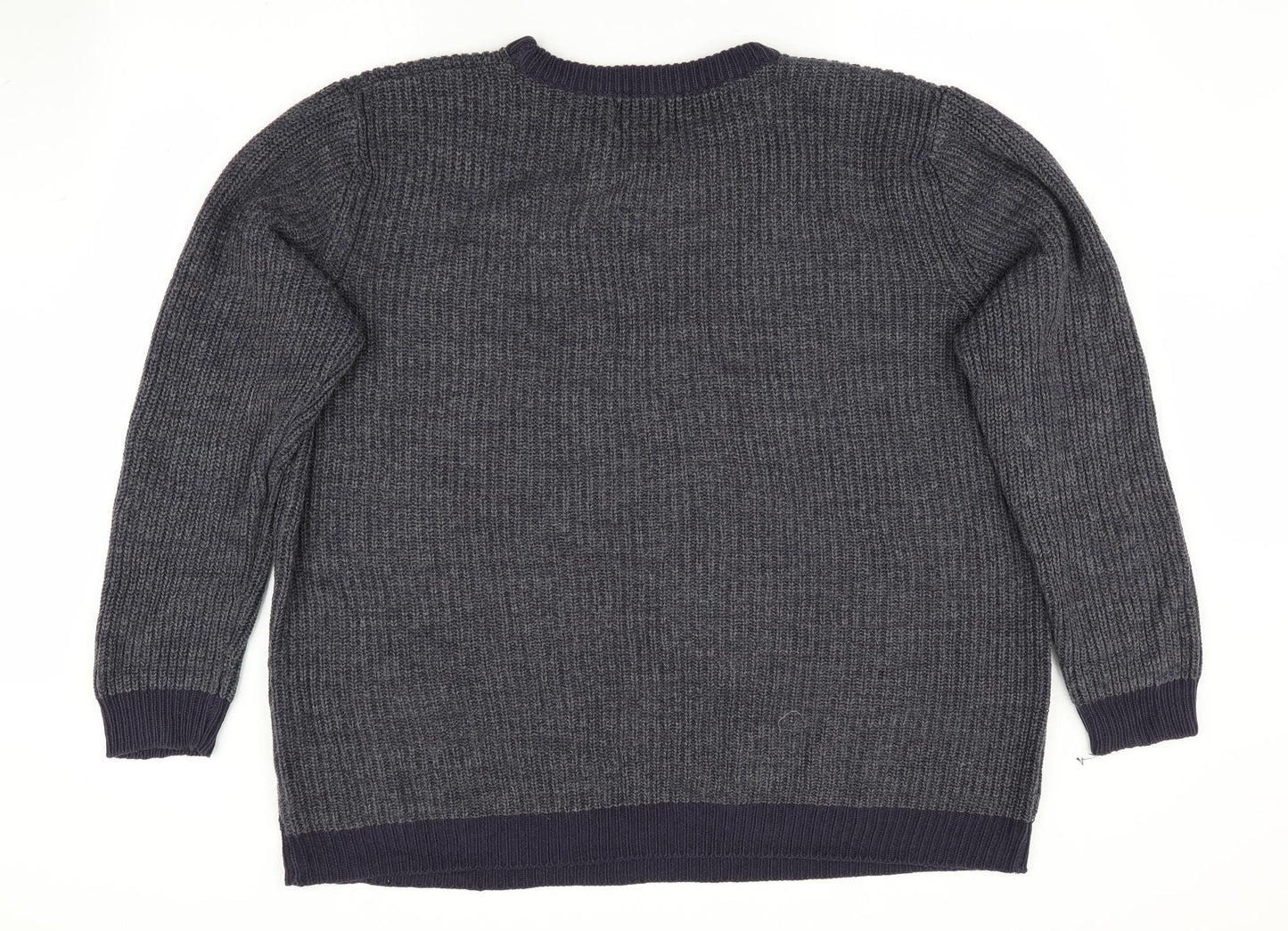 George Mens Blue   Pullover Jumper Size 2XL