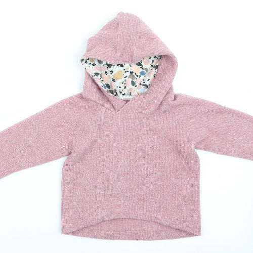 Preworn Girls Pink   Pullover Jumper