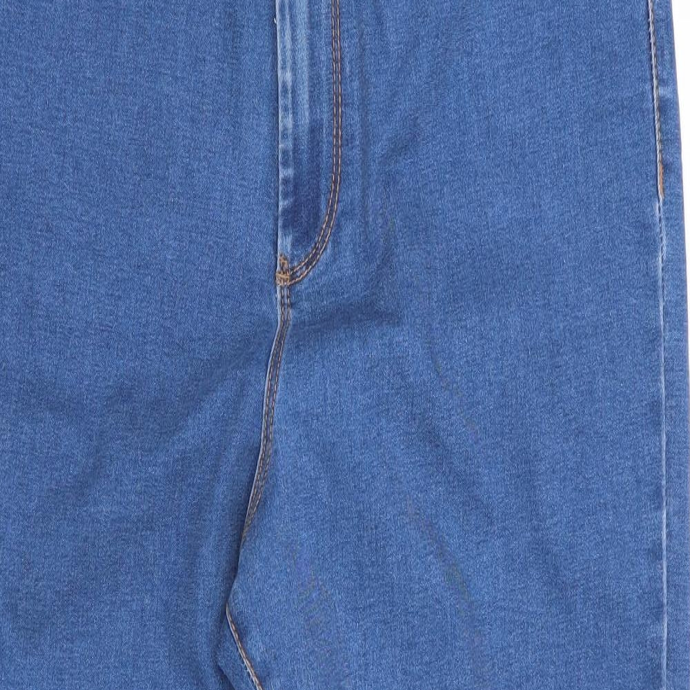 Denim Co Womens Blue   Cropped Jeans Size 16 L24 in