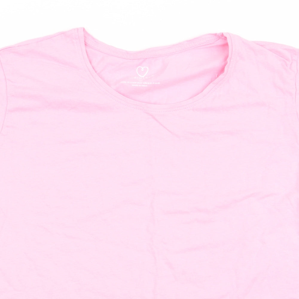 Primark  Womens Pink   Basic T-Shirt Size 12