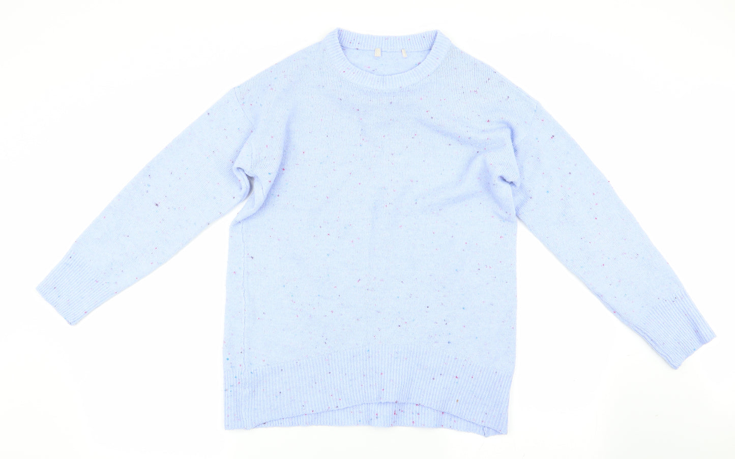 Nutmeg Womens Blue   Pullover Jumper Size 10