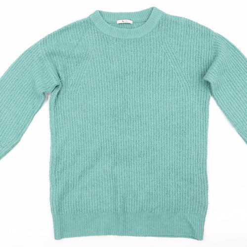 TU Womens Green   Pullover Jumper Size 8