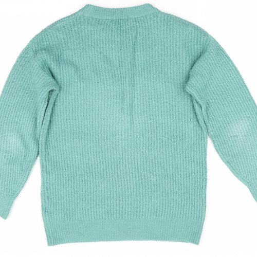 TU Womens Green   Pullover Jumper Size 8