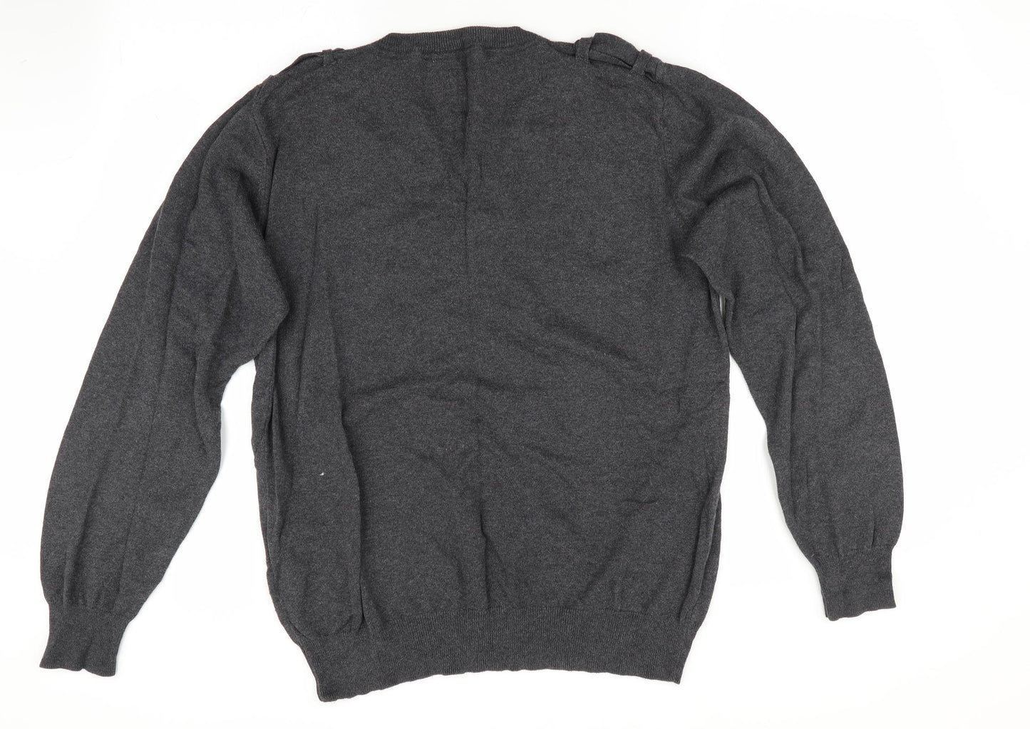 Henleys Mens Grey   Pullover Jumper