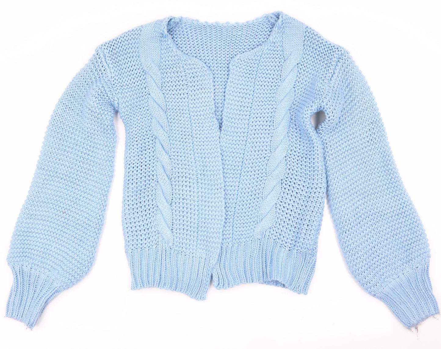 Preworn Womens Blue   Cardigan Jumper Size 20