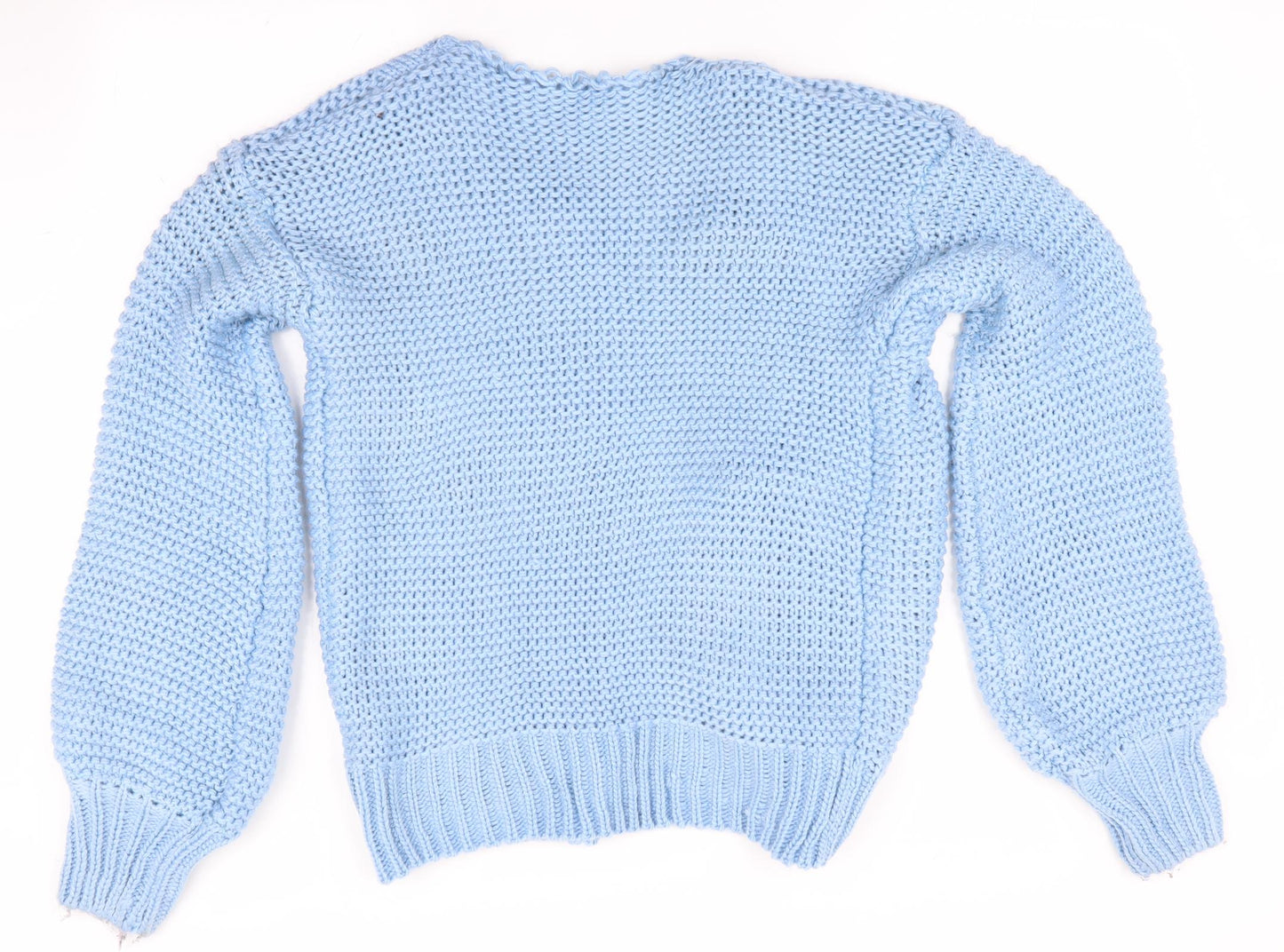 Preworn Womens Blue   Cardigan Jumper Size 20