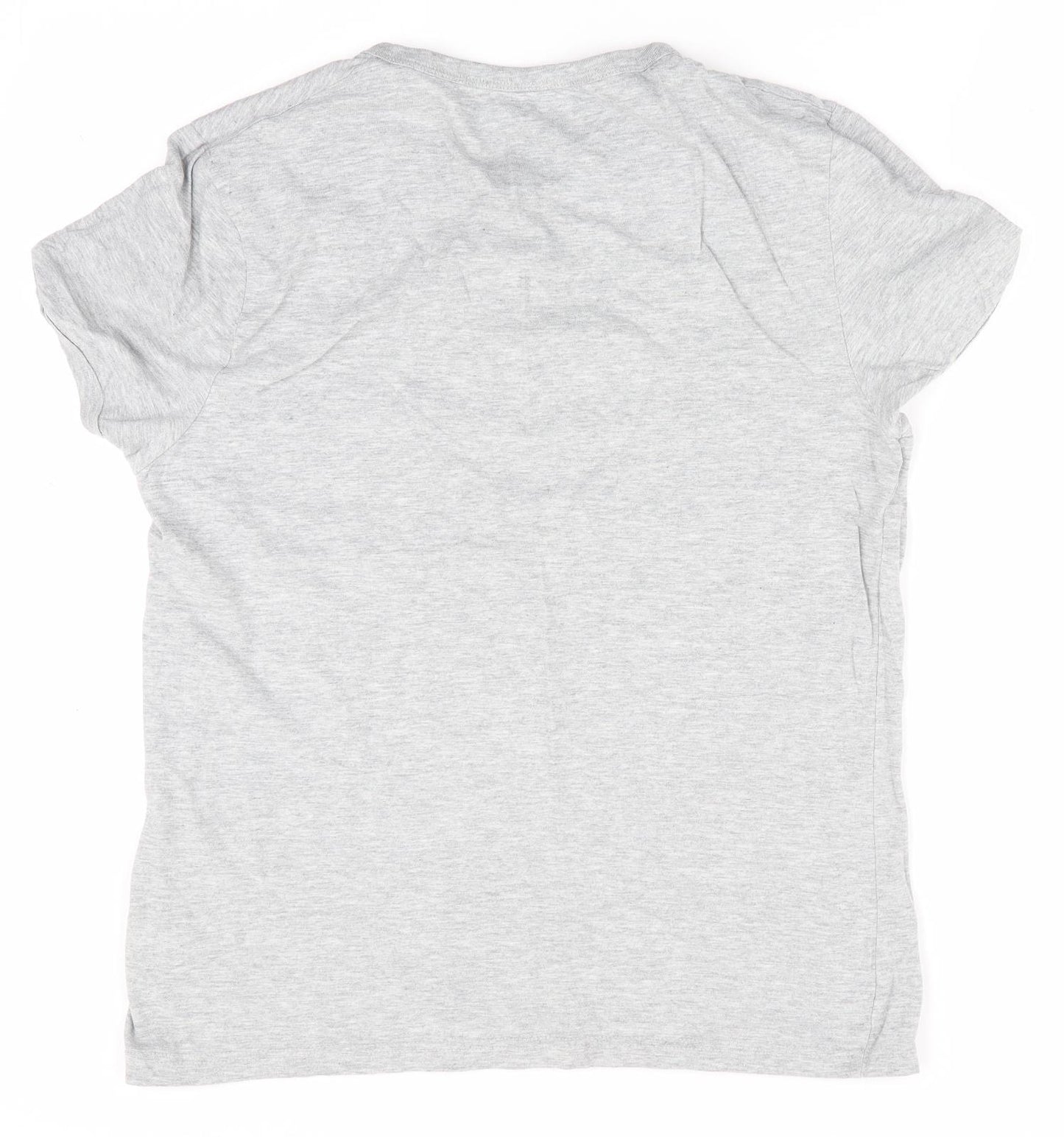 Burtons Menswear Mens Grey    T-Shirt Size M