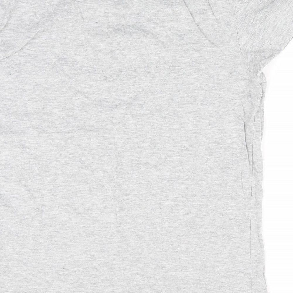Burtons Menswear Mens Grey    T-Shirt Size M
