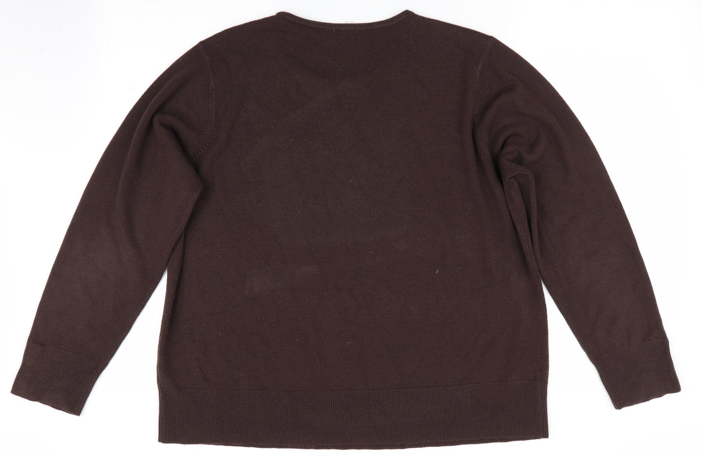 BHS Womens Brown   Pullover Jumper Size 22