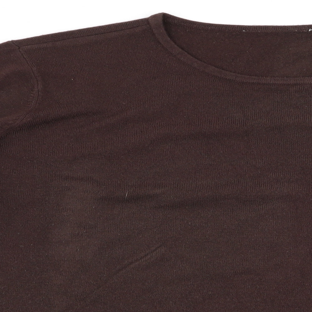 BHS Womens Brown   Pullover Jumper Size 22