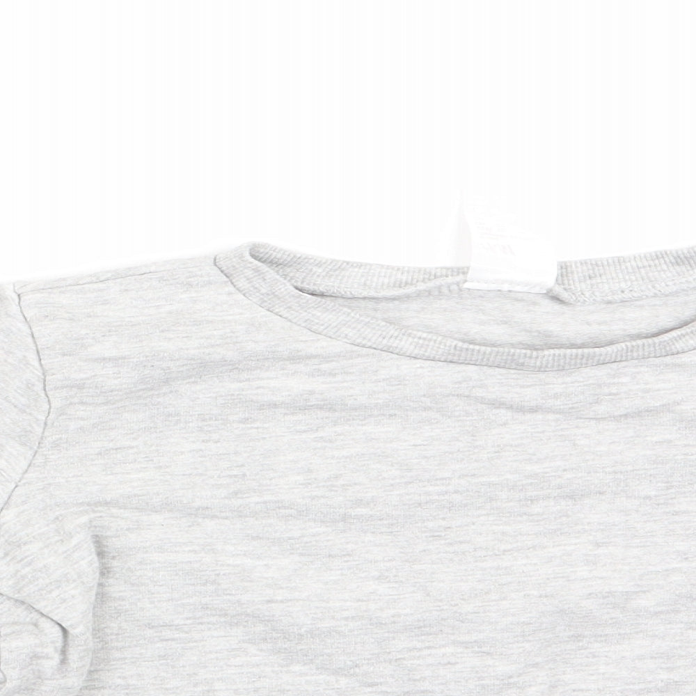 H&M Boys Grey   Pullover Sweatshirt Size 2-3 Years