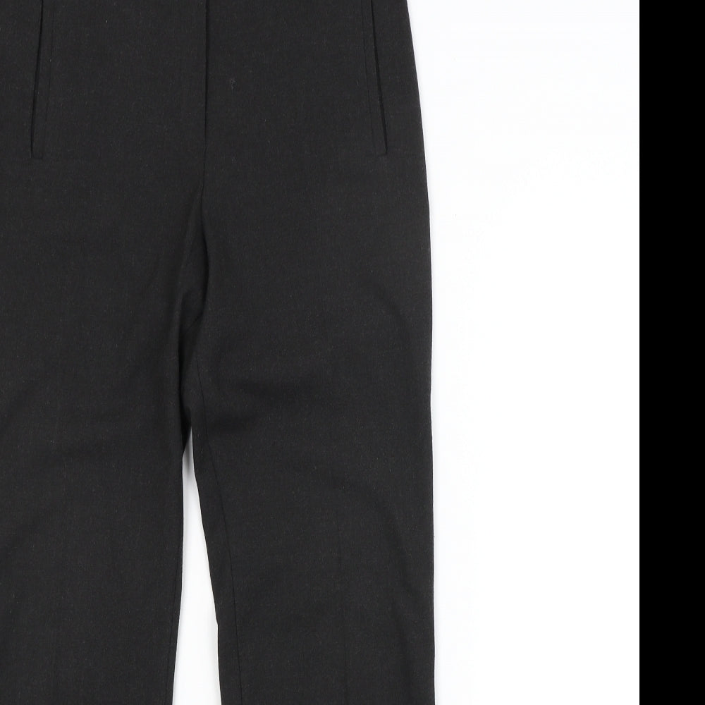 M&S Womens Grey   Trousers  Size 10 L28 in
