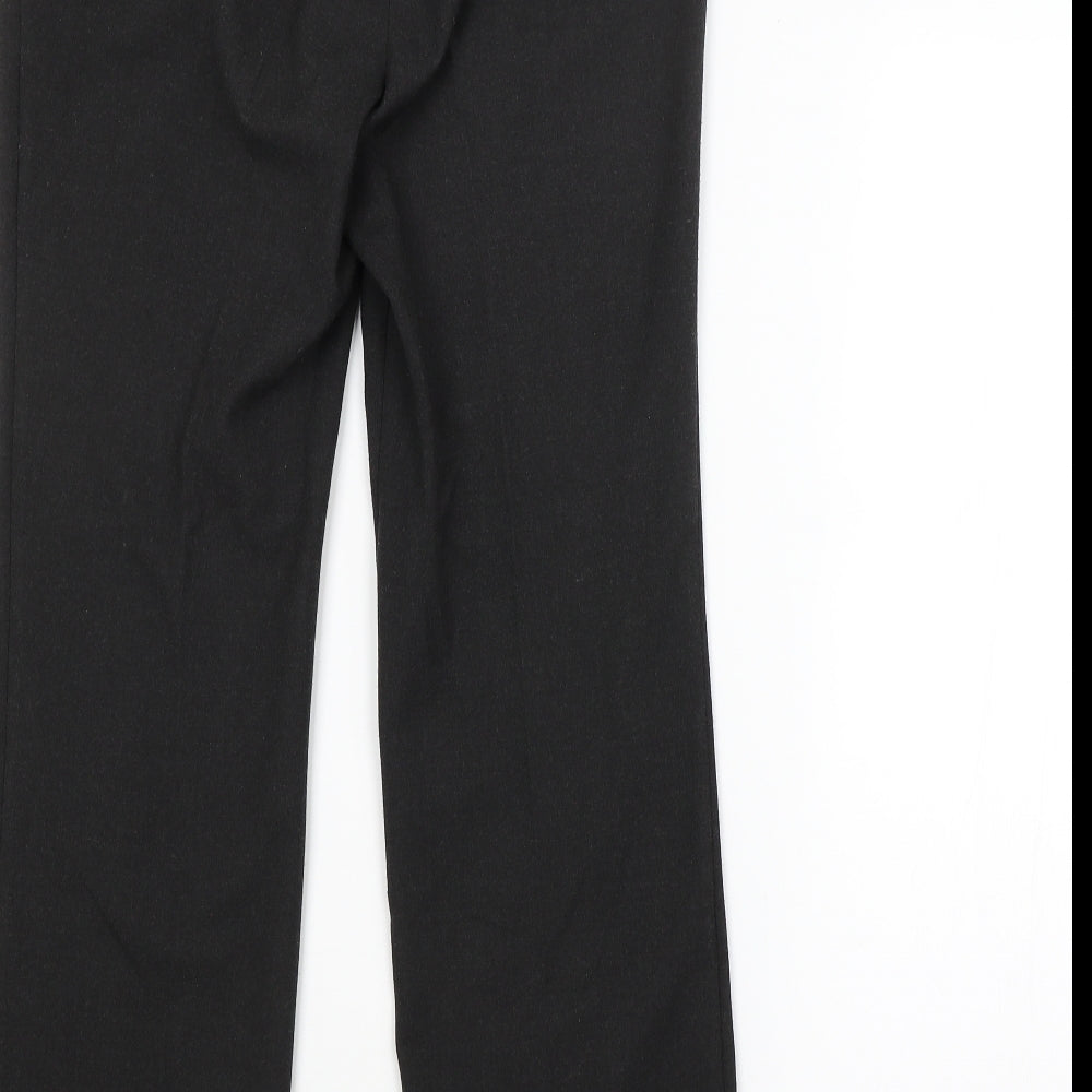 M&S Womens Grey   Trousers  Size 10 L28 in