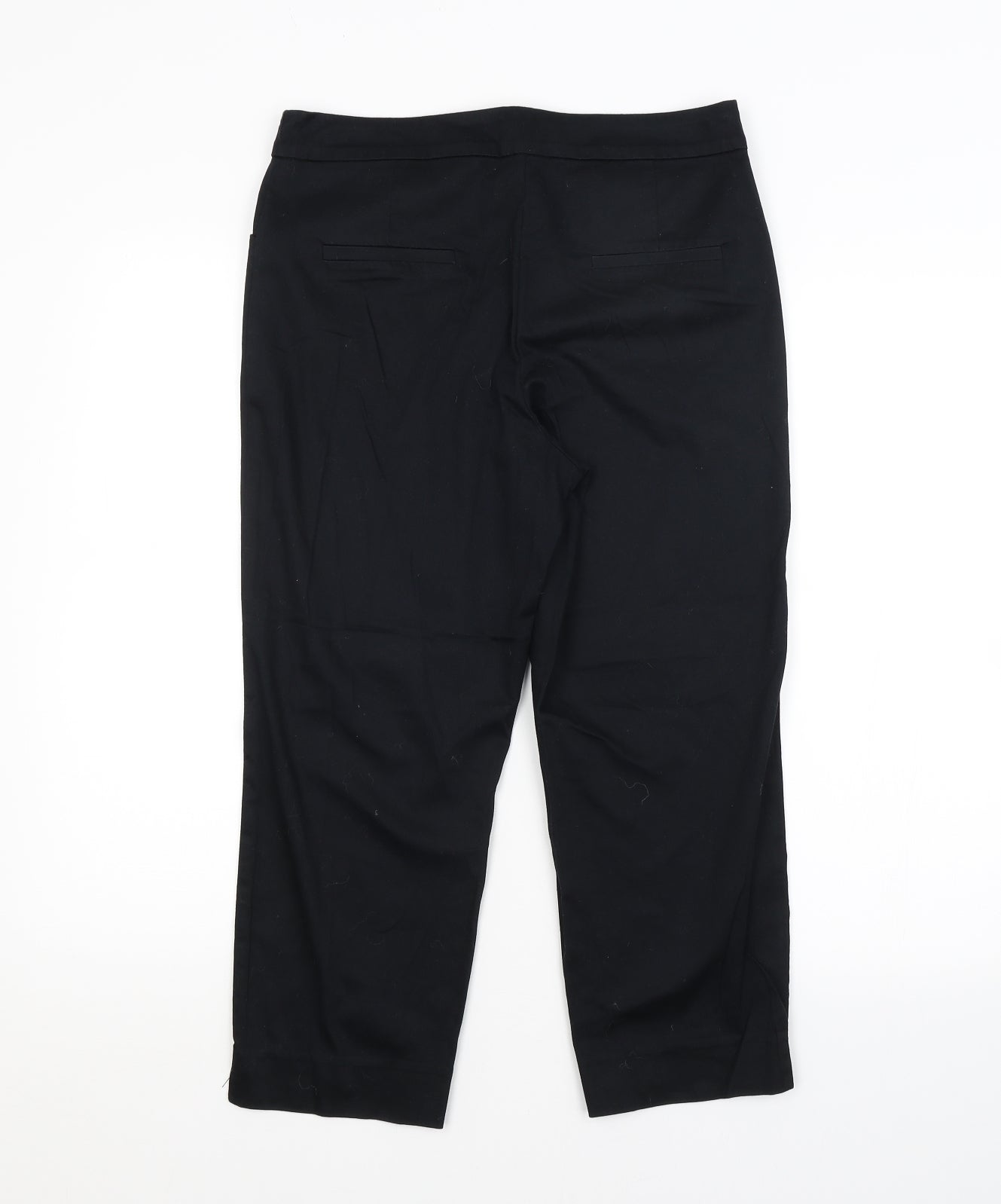 TU Womens Black   Trousers  Size 10 L21 in