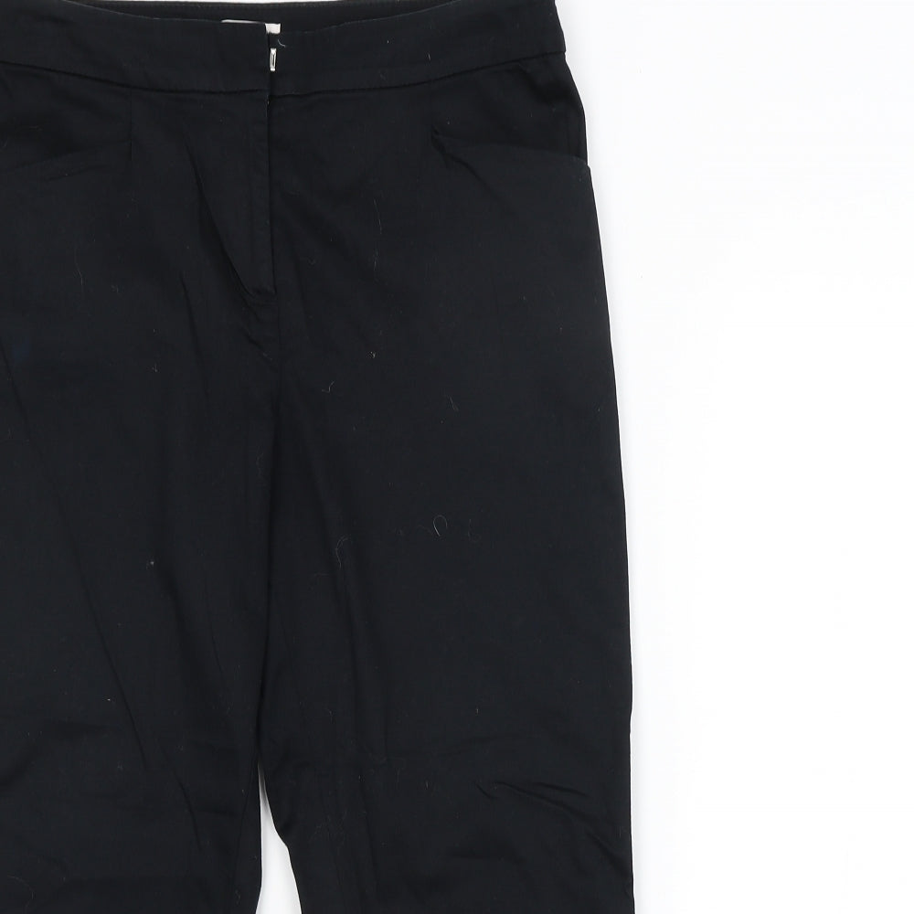 TU Womens Black   Trousers  Size 10 L21 in