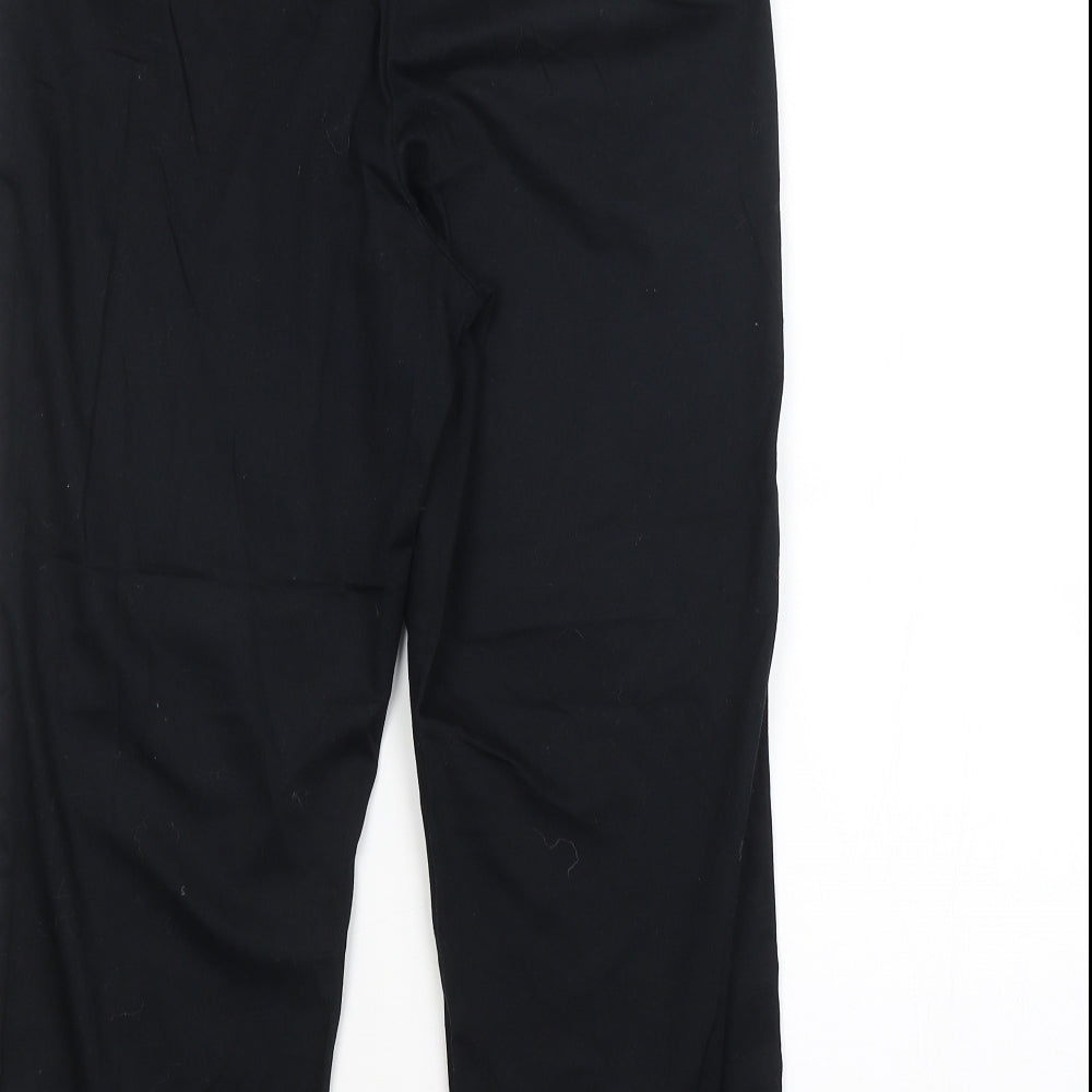 TU Womens Black   Trousers  Size 10 L21 in