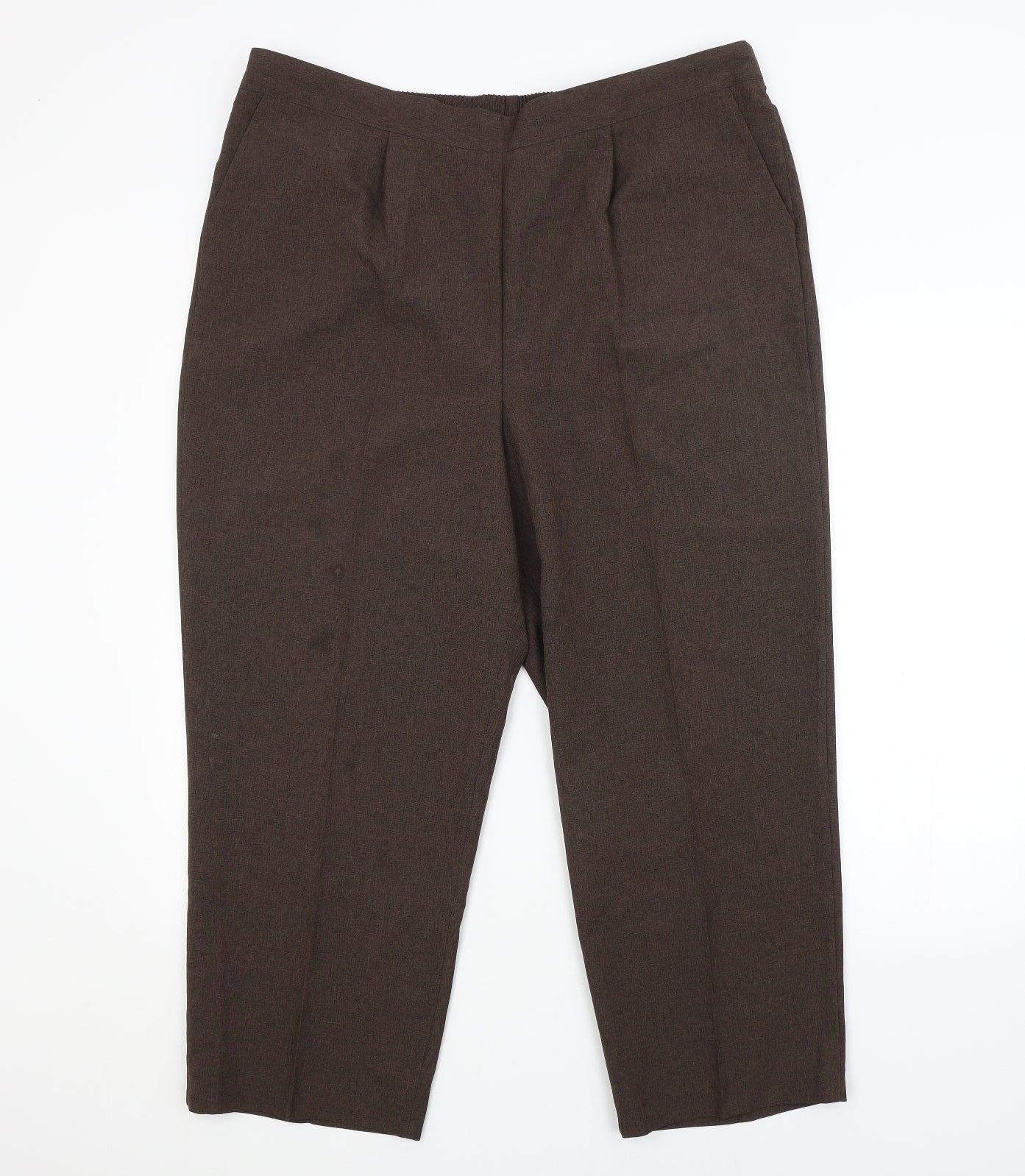 Bonmarché Womens Brown   Trousers  Size 20 L24 in