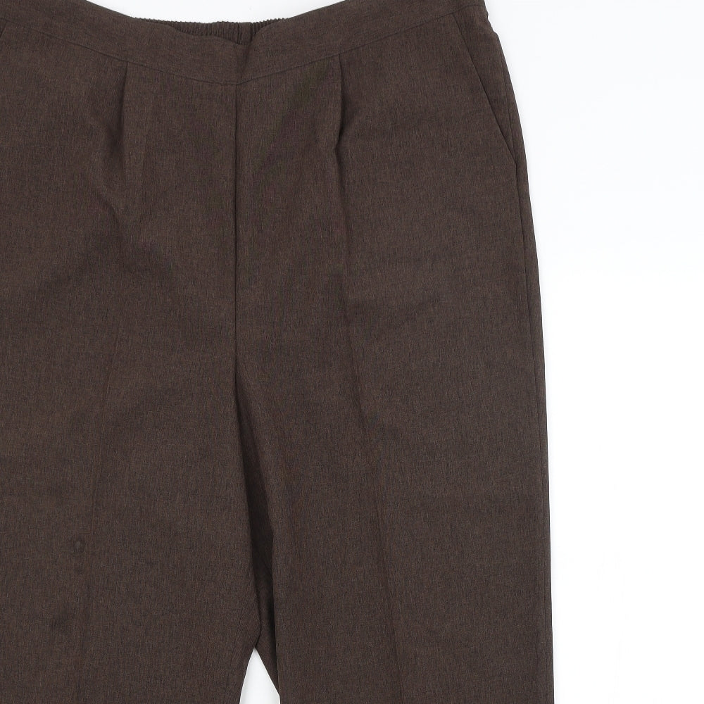 Bonmarché Womens Brown   Trousers  Size 20 L24 in
