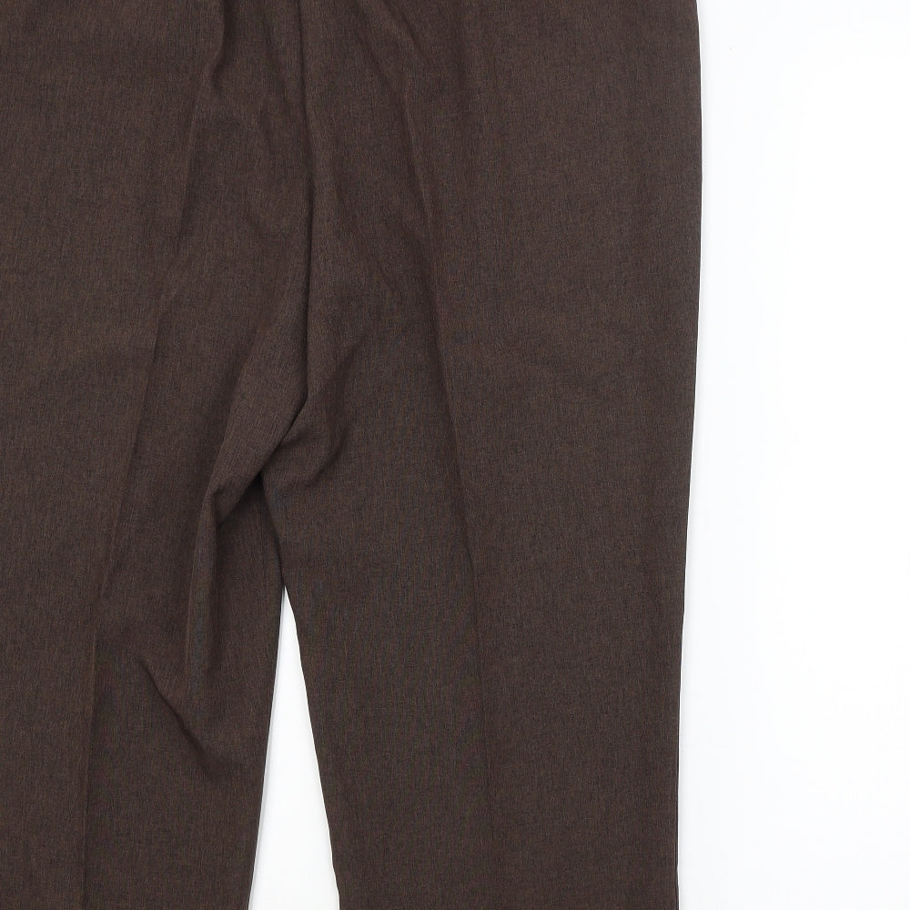 Bonmarché Womens Brown   Trousers  Size 20 L24 in