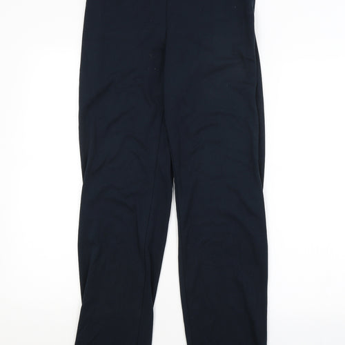 M&S Womens Blue   Trousers  Size 8 L29 in