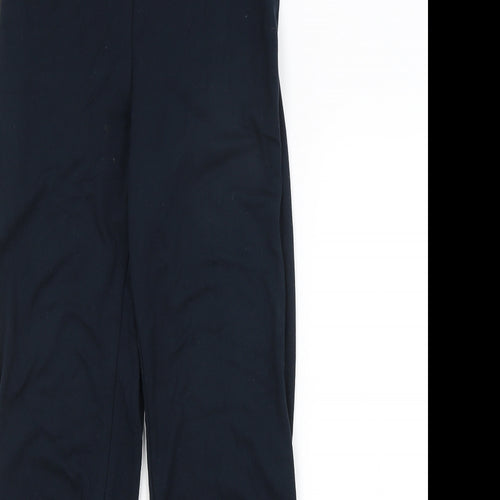 M&S Womens Blue   Trousers  Size 8 L29 in